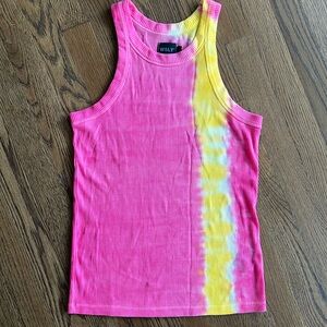 WSLY Tie-Dye Racerback Tank Top